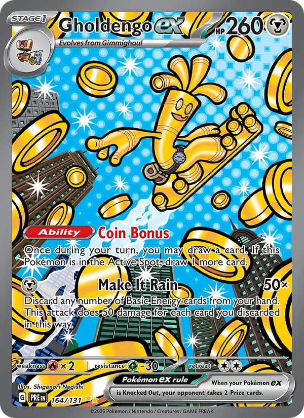 Gholdengo ex (Prismatic Evolutions #164/131)