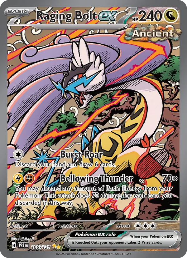 Raging Bolt ex (Prismatic Evolutions #166/131)