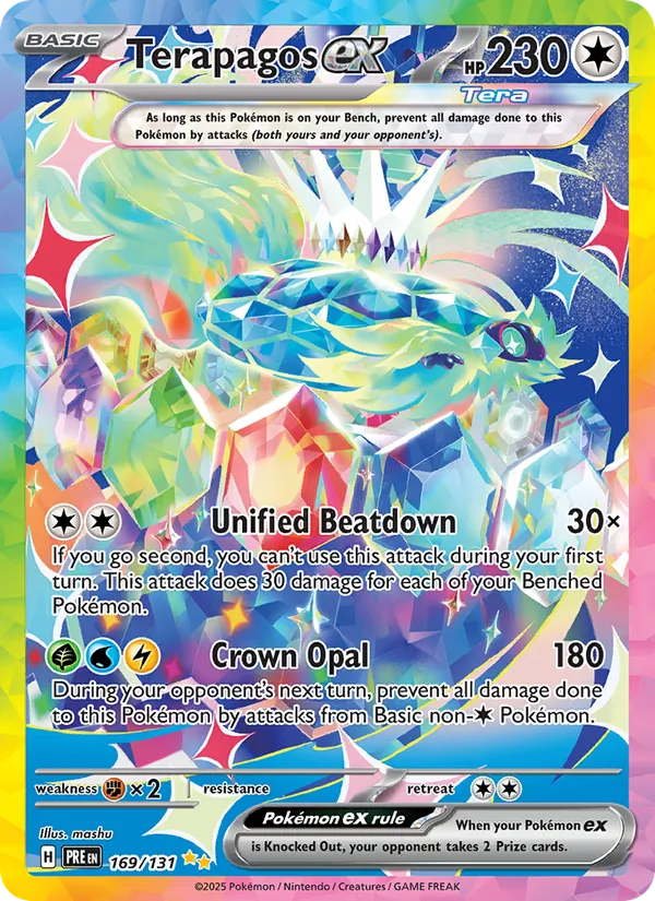 Terapagos ex (Prismatic Evolutions #169/131)