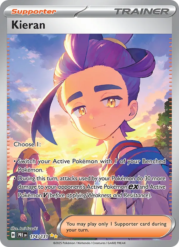 Kieran (Prismatic Evolutions #174/131)