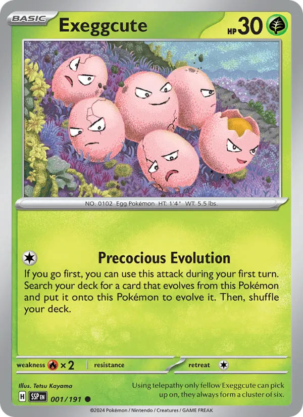 Exeggcute (Surging Sparks #001/191)
