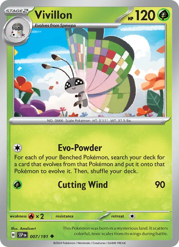 Vivillon (Surging Sparks #007/191)