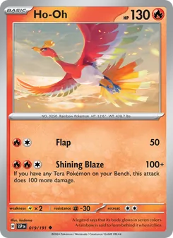 Ho-Oh (Surging Sparks #019/191)