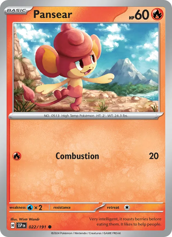 Pansear (Surging Sparks #022/191)
