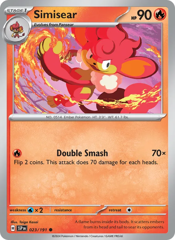Simisear (Surging Sparks #023/191)