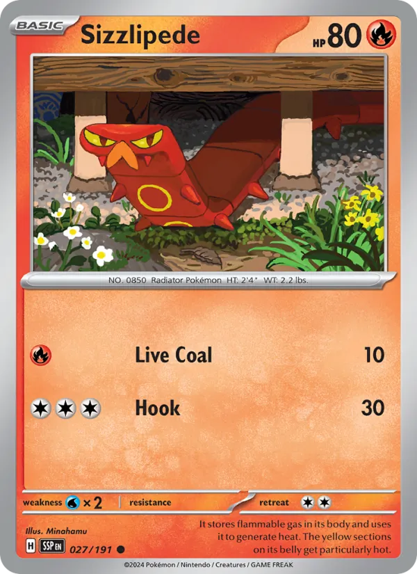 Sizzlipede (Surging Sparks #027/191)
