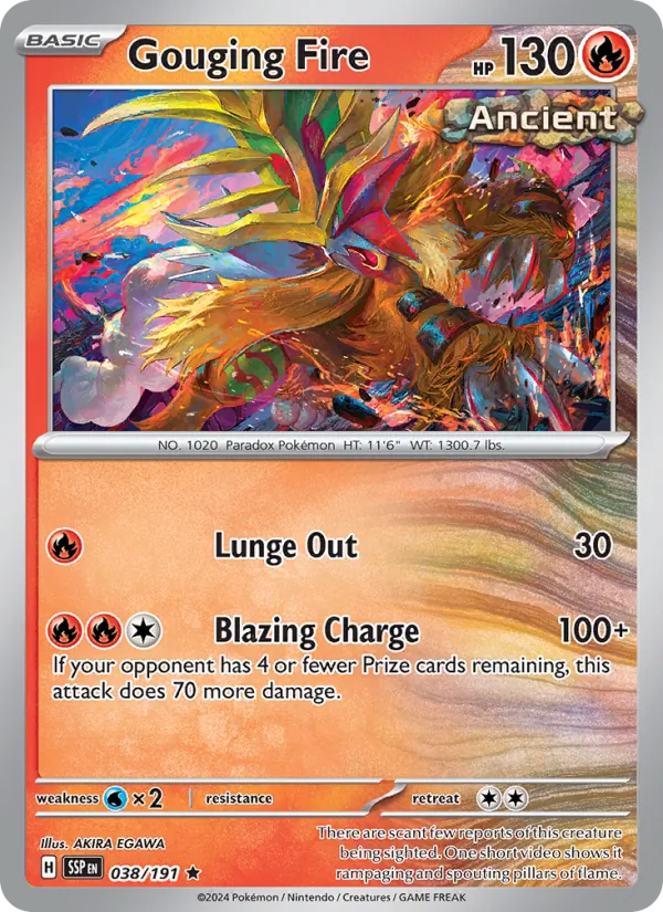 Gouging Fire (Surging Sparks #038/191)