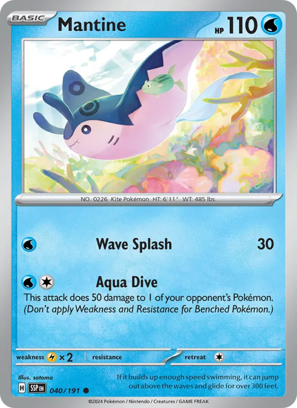 Mantine (Surging Sparks #040/191)