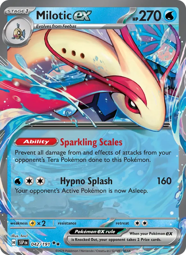 Milotic ex (Surging Sparks #042/191)