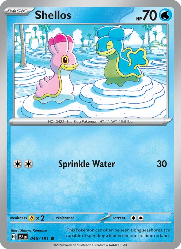 Shellos (Surging Sparks #046/191)