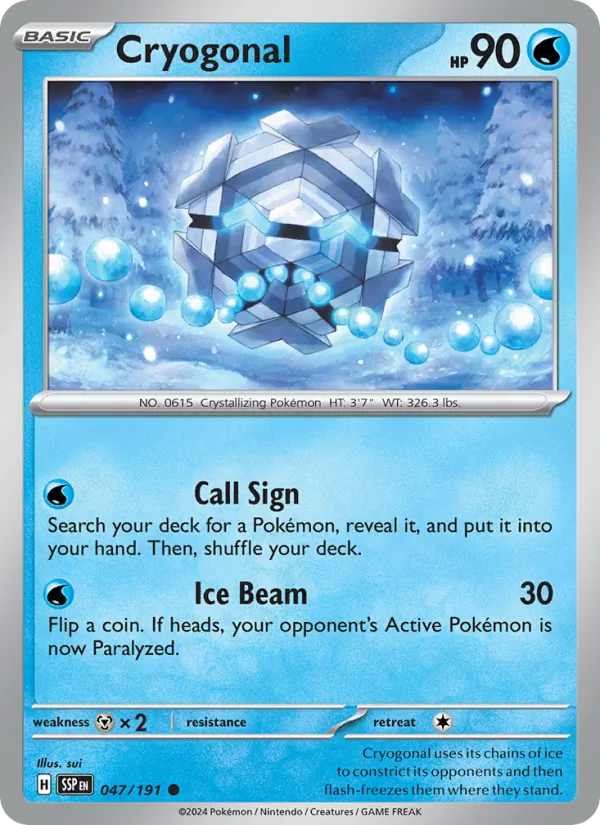 Cryogonal (Surging Sparks #047/191)
