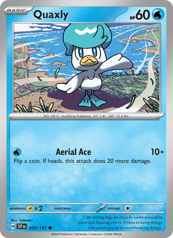 Quaxly (Surging Sparks #050/191)