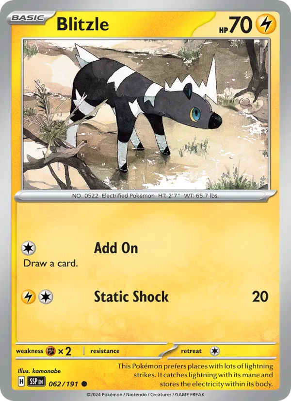 Blitzle (Surging Sparks #062/191)