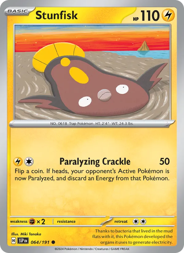 Stunfisk (Surging Sparks #064/191)