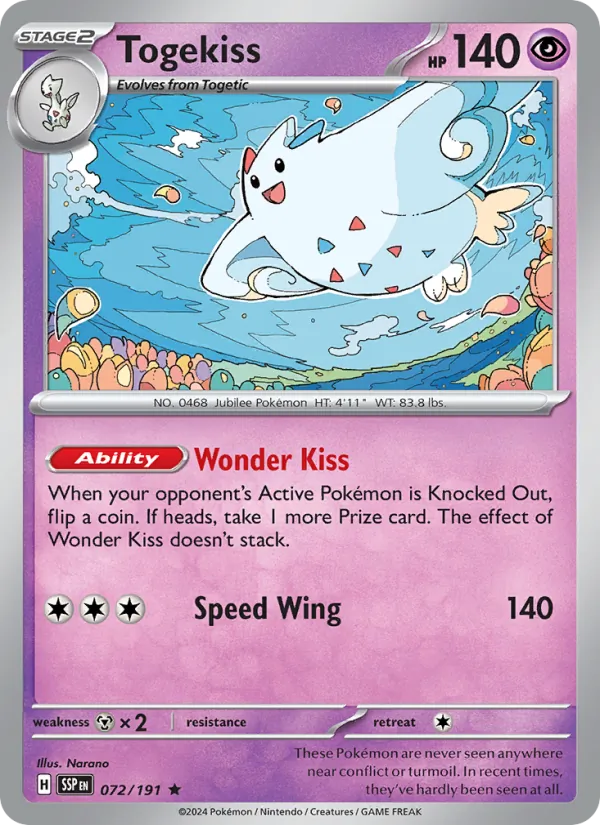 Togekiss (Surging Sparks #072/191)