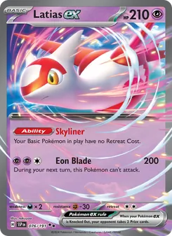 Latias ex (Surging Sparks #076/191)