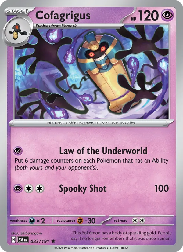 Cofagrigus (Surging Sparks #083/191)