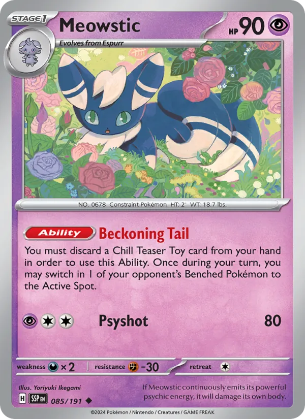 Meowstic (Surging Sparks #085/191)