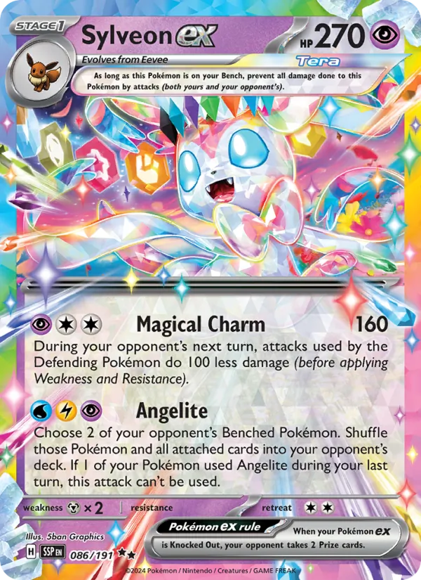 Sylveon ex (Surging Sparks #086/191)