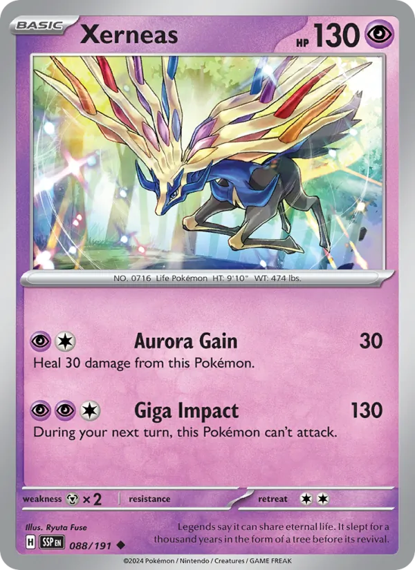 Xerneas (Surging Sparks #088/191)