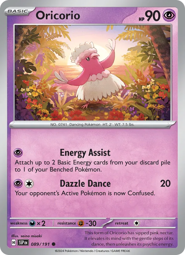 Oricorio (Surging Sparks #089/191)