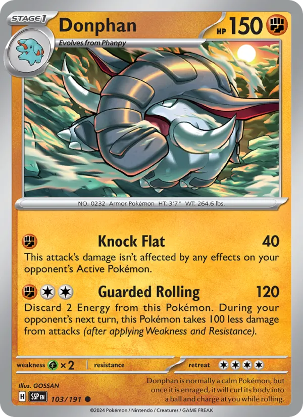 Donphan (Surging Sparks #103/191)