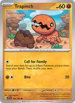 Trapinch (Surging Sparks #104/191)
