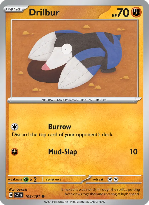 Drilbur (Surging Sparks #108/191)