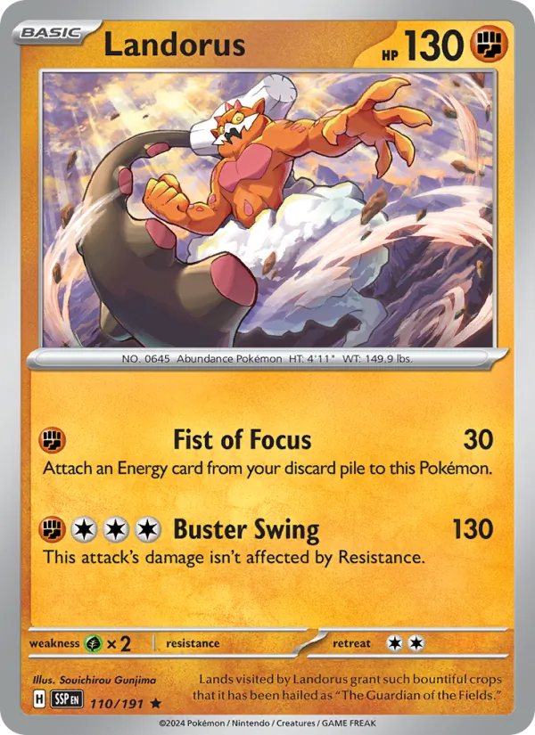 Landorus (Surging Sparks #110/191)