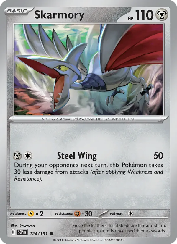 Skarmory (Surging Sparks #124/191)