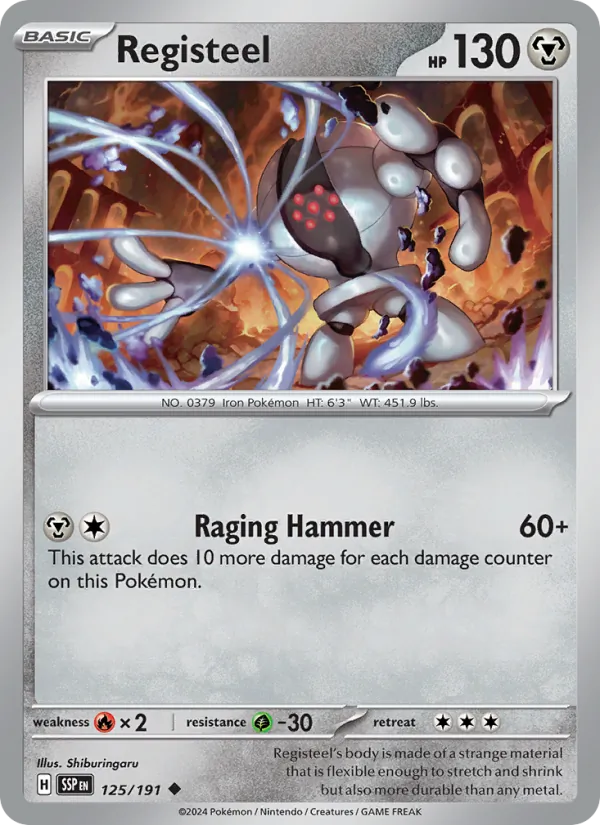 Registeel (Surging Sparks #125/191)
