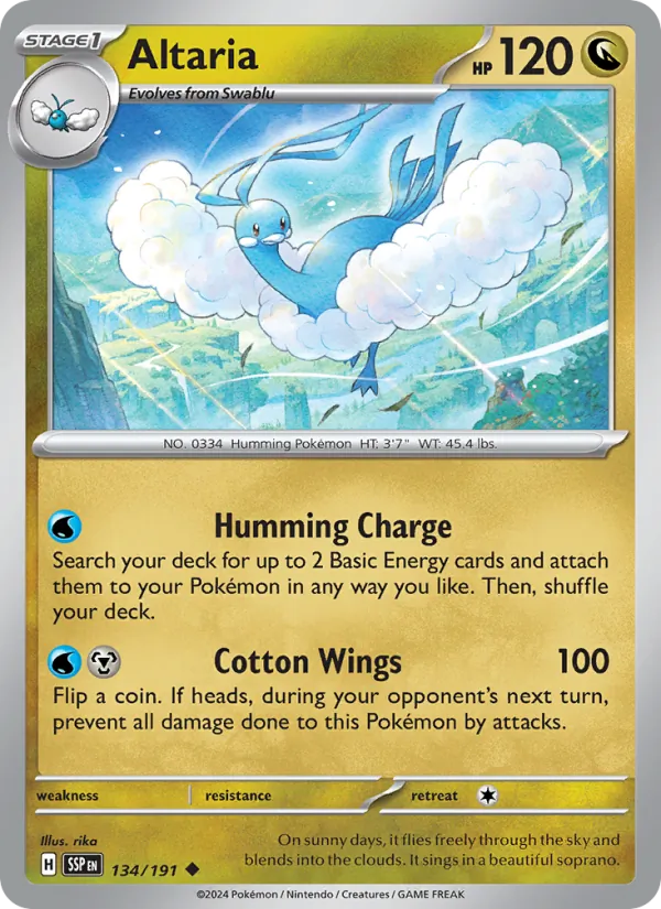 Altaria (Surging Sparks #134/191)