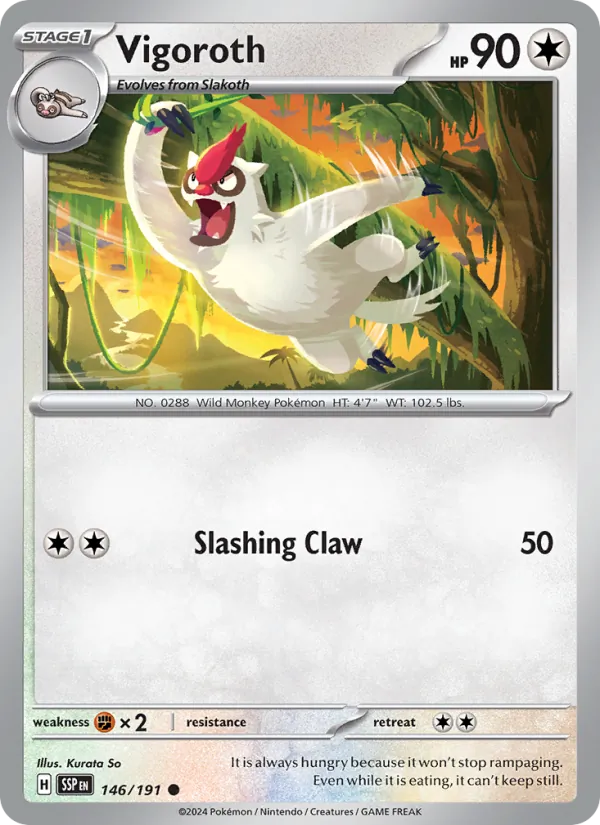 Vigoroth (Surging Sparks #146/191)