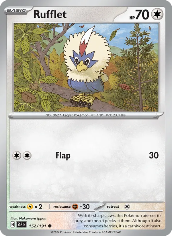 Rufflet (Surging Sparks #152/191)