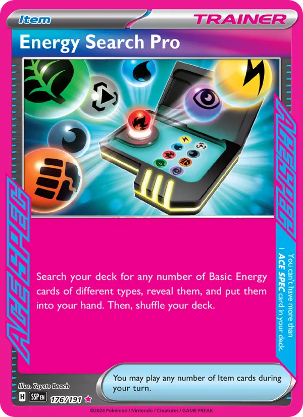 Energy Search Pro (Surging Sparks #176/191)