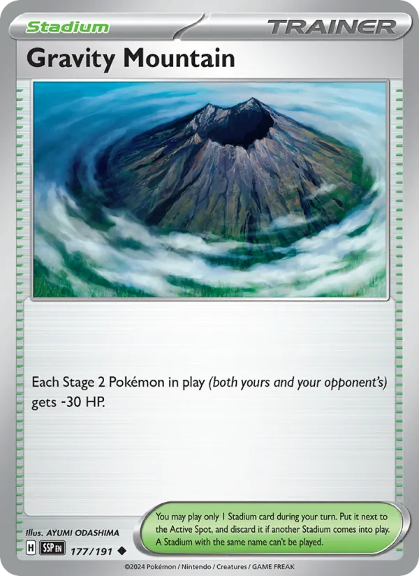 Gravity Mountain (Surging Sparks #177/191)