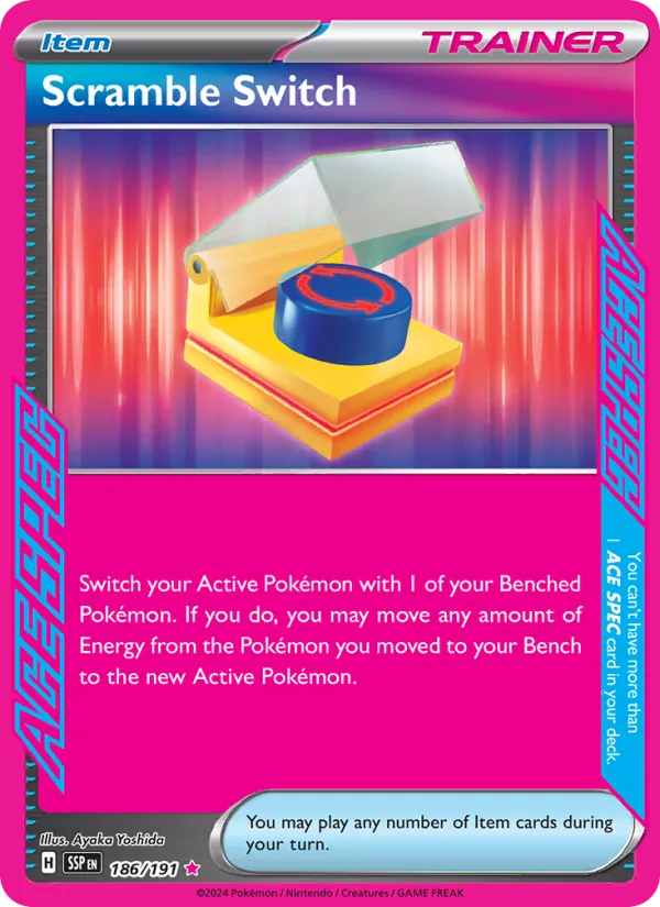 Scramble Switch (Surging Sparks #186/191)