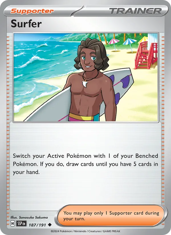 Surfer (Surging Sparks #187/191)