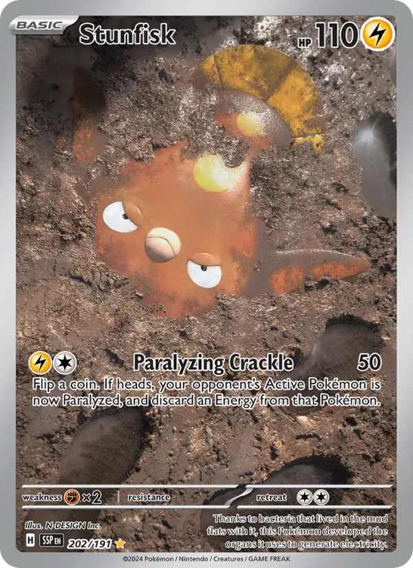 Stunfisk (Surging Sparks #202/191)
