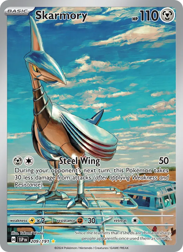 Skarmory (Surging Sparks #209/191)