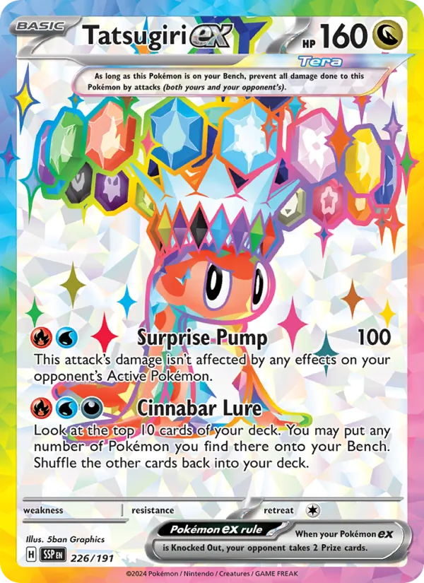 Tatsugiri ex (Surging Sparks #226/191)