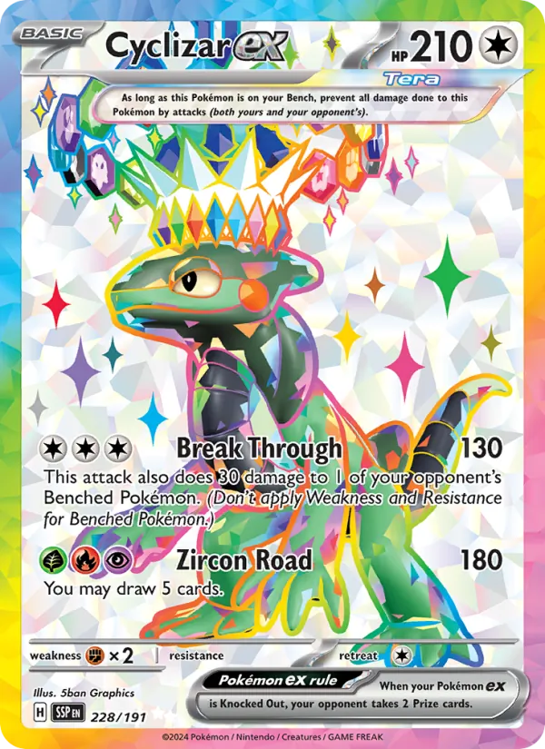 Cyclizar ex (Surging Sparks #228/191)