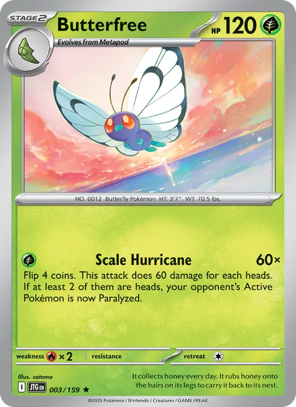 Butterfree (Journey Together #003/159)