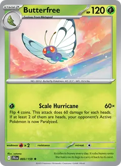 Butterfree (Journey Together #003/159)