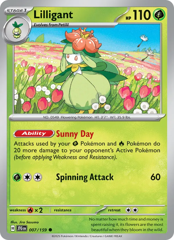 Lilligant (Journey Together #007/159)