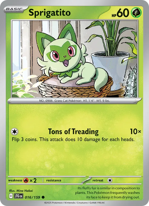 Sprigatito (Journey Together #016/159)