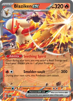 Blaziken ex (Journey Together #024/159)