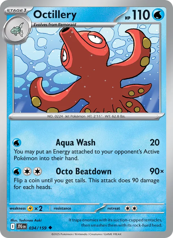 Octillery (Journey Together #034/159)