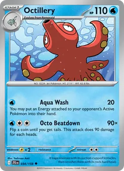 Octillery (Journey Together #034/159)