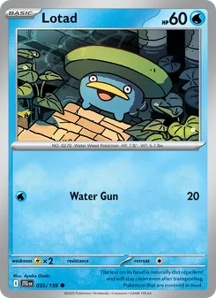 Lotad (Journey Together #035/159)
